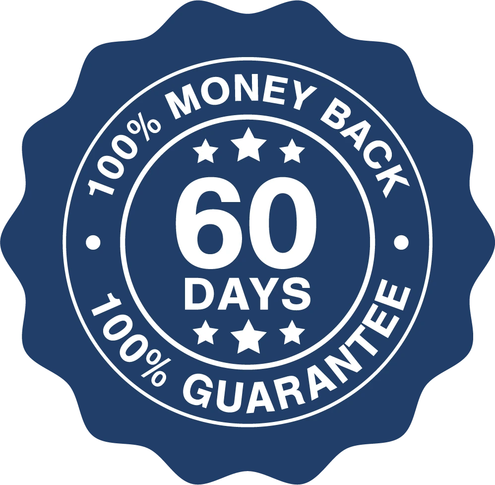 60 Day Money Back Guarantee